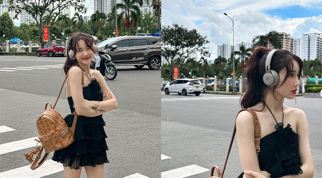 Mina Young hóa nàng thơ áo đen khiến nhiều fan nam vấn vương