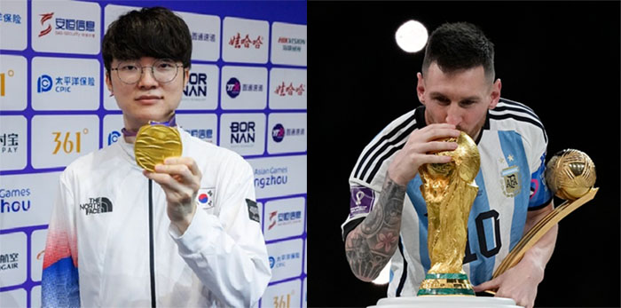 LMHT: Phản ứng của Faker khi được so sánh với Messi như thế nào