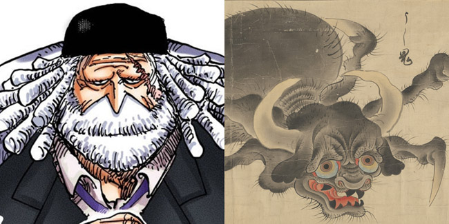 Spoiler One Piece chap 1094: Saturn hé lộ hình dạng Quỷ Nhện