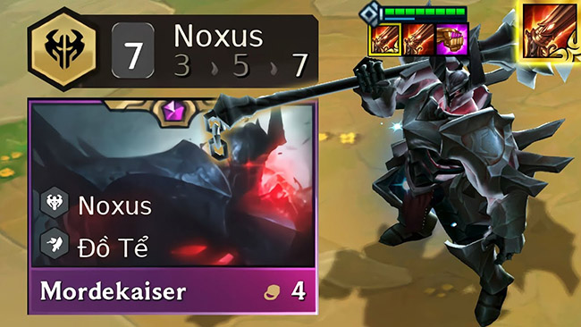ĐTCL 13.20 B: Đội hình Noxus Mordekaiser cực khỏe để chống chọi Pháp Sư Đa Chú