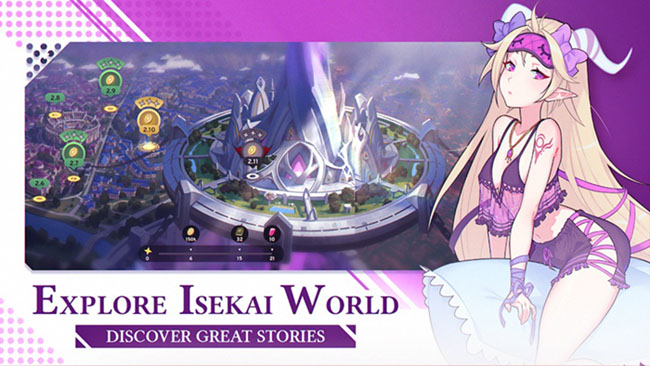 Thesia: Isekai World – tựa game đấu thẻ tướng mới vừa ra mắt thử nghiệm