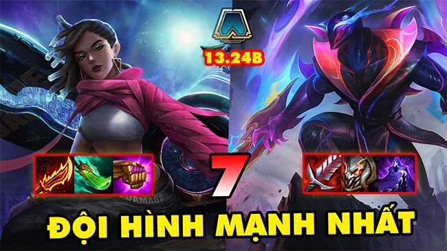 TOP 7 đội hình MẠNH NHẤT để leo rank trong ĐTCL 13.24B