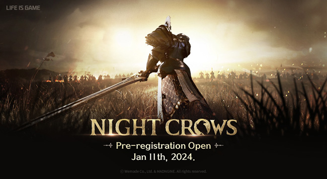 NIGHT CROWS – MMORPG cực đẹp từ Unreal Engine 5 mở đăng ký