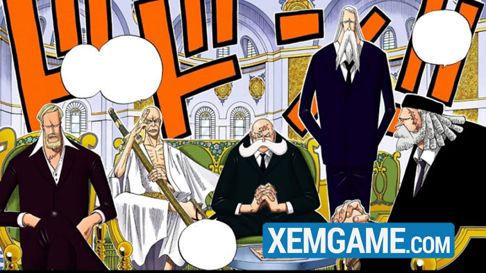 Spoiler One Piece chap 1109: Ngũ Lão Tinh đồng loạt đến giúp Saturn 