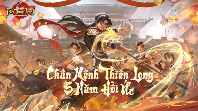 Đón sinh nhật 5 tuổi, cộng đồng game thủ hào hứng gửi lời chúc đến Tân Thiên Long Mobile 