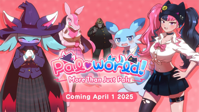 Nhân Cá Tháng Tư, Palworld ra mắt trailer của game spin off hẹn hò với thú cưng Pal?