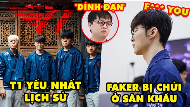 Update LMHT: T1 bị chính đối thủ chê tệ nhất, Faker bị anti fan xúc phạm ở sân khấu, SofM “dính đạn”