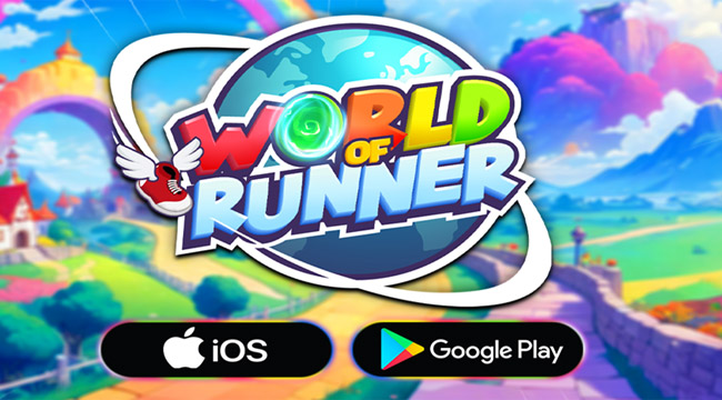 World of Runner – tựa game chạy bộ qua các chiều không gian khác nhau