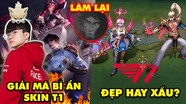 Update LMHT: Giải mã toàn bộ bí ẩn thú vị trong Skin T1 2023 – Viktor sắp được làm lại toàn diện?