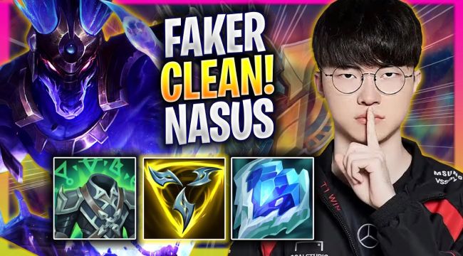 Faker “spam” Nasus Đường Giữa, leo rank cực nhiệt trước thềm playoffs LCK Mùa Hè 2024