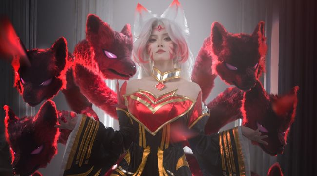 MC VCS cosplay Ahri Huyền Thoại Bất Tử khiến nhiều fan trầm trồ