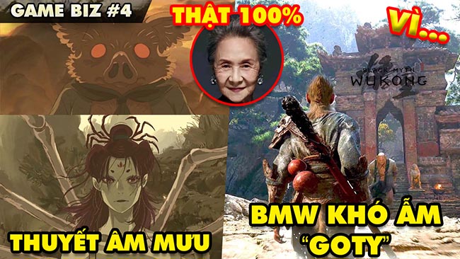 Game Biz #4: Thuyết âm mưu về Trư Bát Giới và Hằng Nga, Black Myth: Wukong khó ẫm Game of The Year