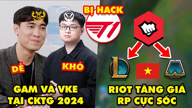 Update LMHT: Riot tăng giá RP khiến game thủ Việt khóc thét, GAM và VKE bốc thăm tại CKTG 2024