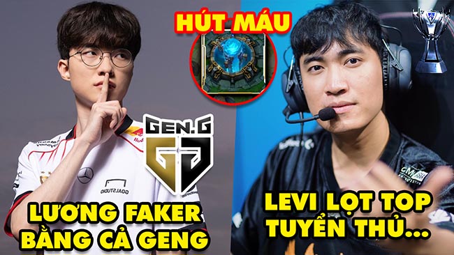 Update LMHT: Lương Faker bằng cả đội GENG, Levi lọt top tuyển thủ CKTG 2024, Hiệu ứng nổ nhà chính