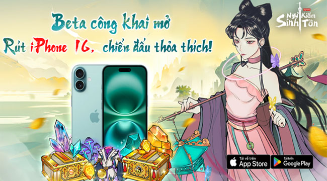 Tiêu dao vô tận cùng game mobile roguelike Ngự Kiếm Sinh Tồn ngay từ hôm nay – 26/9