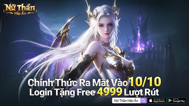 Trải nghiệm ngay “Nữ Thần Hắc Ấn”: MMORPG đồ họa đỉnh cao màn dọc phong cách hắc ám