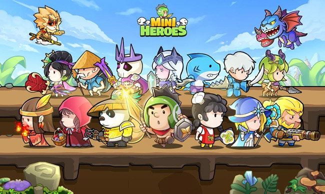 Mini Heroes: Magic Throne – game giải trí cực hay sau những ngày làm việc căng thẳng