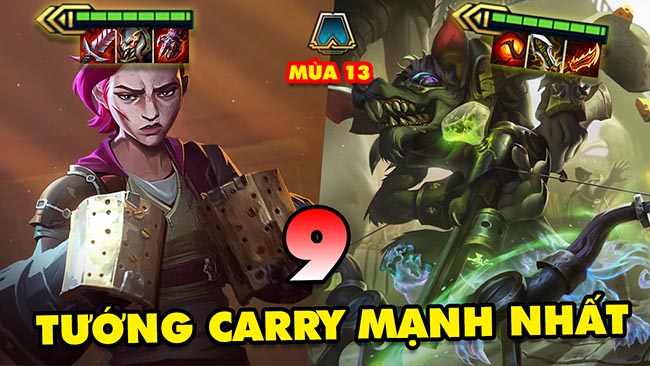 Top 9 tướng carry và Dị Thường mạnh nhất trong ĐTCL mùa 13