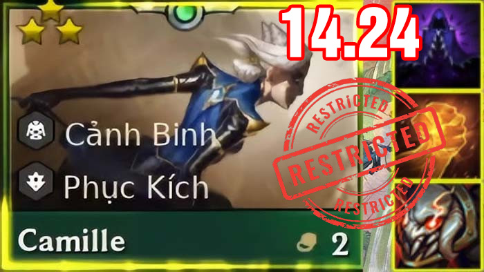 ĐTCL 14.24 dự định nerf Camille tới bến