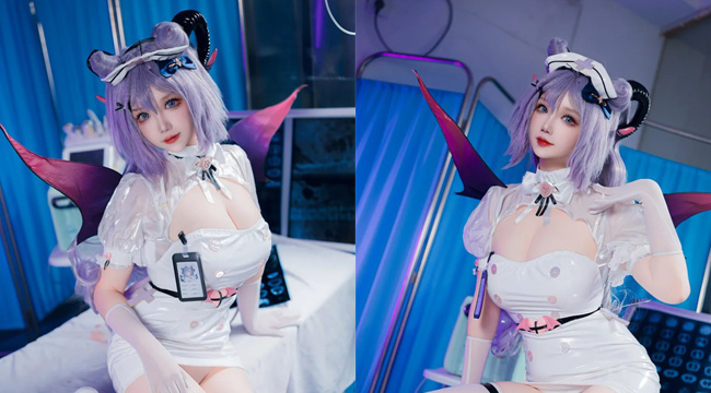 Đến với cosplay Keqing phiên bản y tá khiến ai cũng ngước nhìn