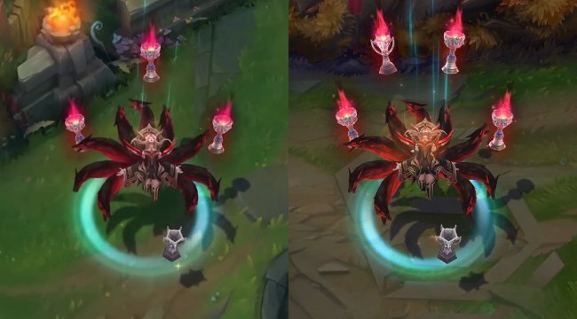 LMHT: Skin Ahri Faker sẽ được cập nhật “5 cúp” trong phiên bản 25.S1.2