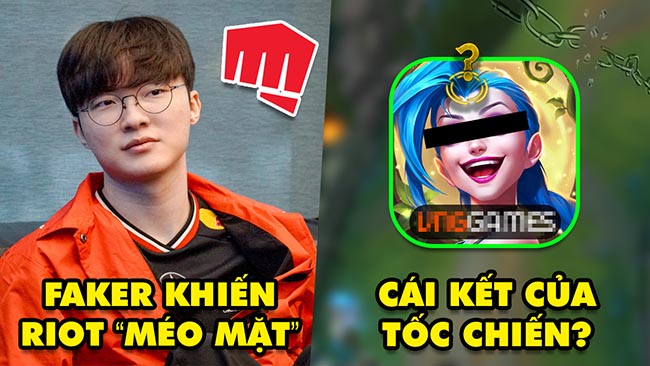 Update LMHT: Faker khiến Riot méo mặt vì hành động đặc biệt, Tốc Chiến nhận cái kết “bi thảm”