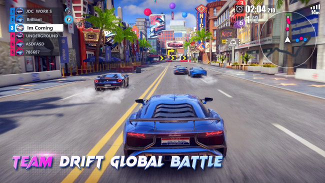 Drift Racing: 3v3 – game đua xe mới với đồ họa tuyệt hảo trên mobile