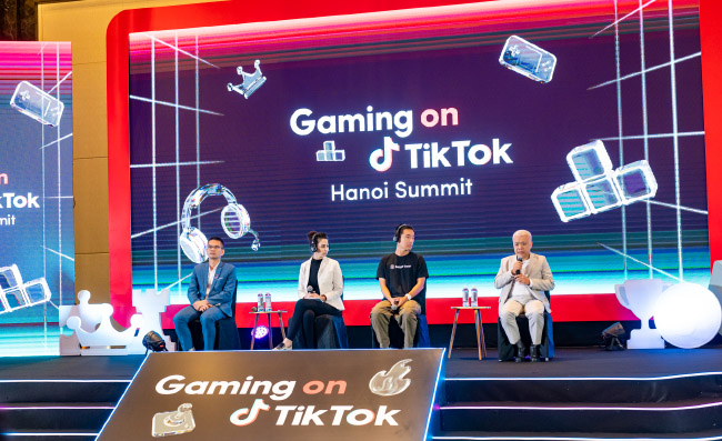 TikTok kết nối cộng đồng game Việt tại Gaming On TikTok Hanoi Summit 2025