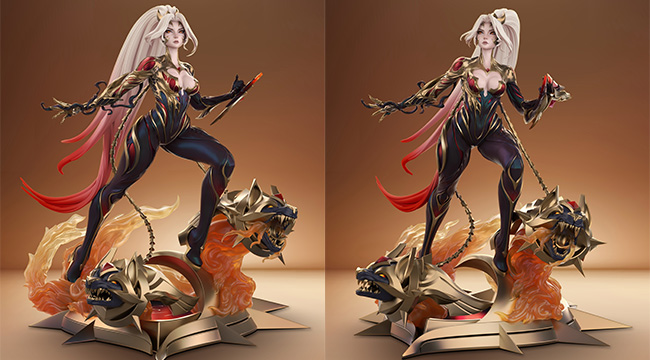 LMHT: Vừa lộ diện skin Huyền Thoại Bất Tử xong, Kai’Sa có ngay mô hình chất lượng