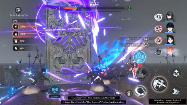 AlternaVvelt Blue Exorcist AS – game mới dựa trên thương hiệu manga nổi tiếng