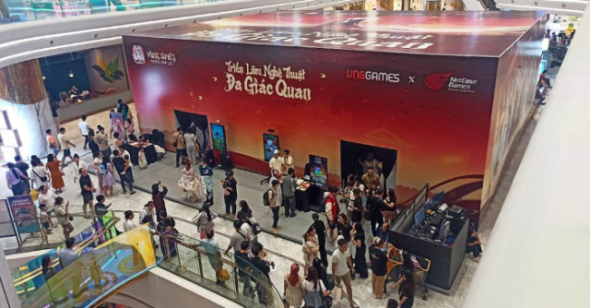 Triển lãm nghệ thuật đa giác quan Vong Xuyên Phong Hoa Lục tạo ấn tượng mạnh