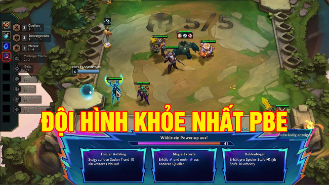 ĐTCL Mùa 15: Top đội hình mạnh nhất tại máy chủ PBE