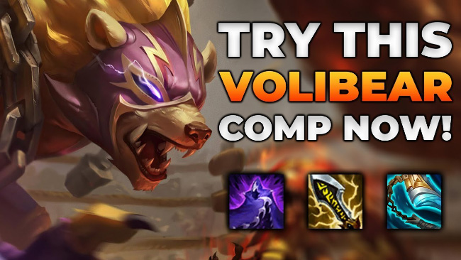 ĐTCL 15.1b: Hướng dẫn đội hình Volibear Thánh Ra Vẻ Đô Vật và Lõi Chiến Công Vĩ Đại