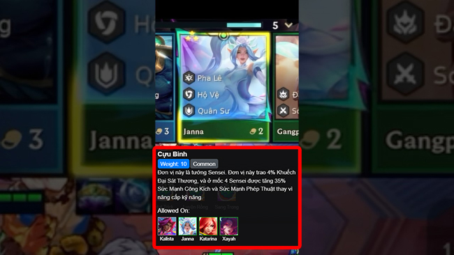 ĐTCL 15.5: Hướng dẫn con bài Janna Cựu Binh mới – cực ổn áp vào top