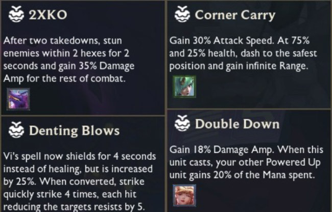 ĐTCL 15.6: Tổng hợp hiệu ứng của những Thức  Tỉnh độc quyền cho tướng mới