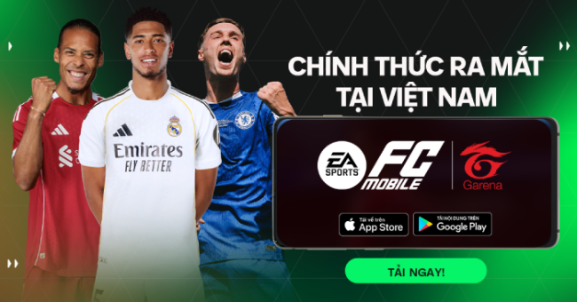 Garena chính thức ra mắt EA SPORTS FC Mobile và hàng loạt ưu đãi khủng