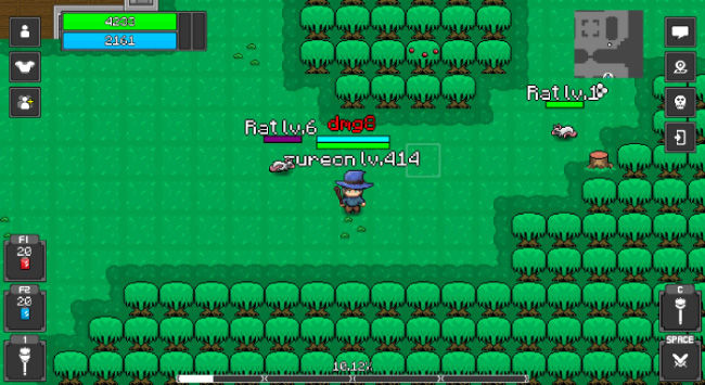 Zureon Online – MMORPG 2D với đồ họa pixel độc dị trên điện thoại