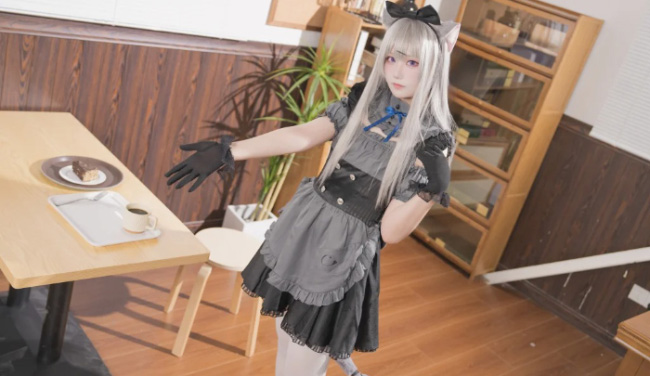 Đến với cosplay cô hầu gái Chieri Yukimura cực kỳ xinh xắn dễ thương