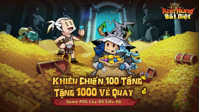 Trải nghiệm Anh Hùng Bất Diệt — siêu phẩm RPG treo máy cực nhàn, giải trí đã tay mà vẫn “cày” lâu dài!！