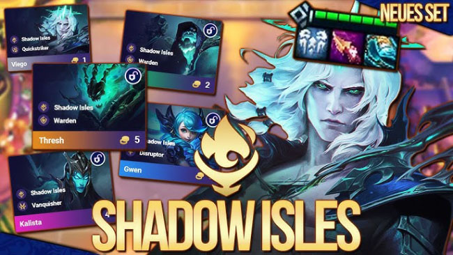 ĐTCL mùa 16: Preview Quần Đảo Bóng Đêm – 1 tướng chủ lực mở khóa cả Tộc