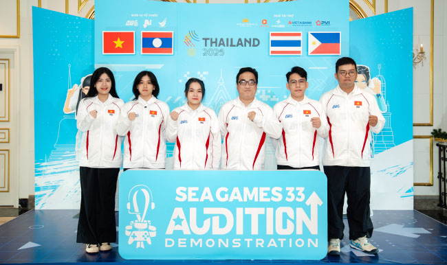 VTC ra mắt Đội tuyển Esports Audition Việt Nam tham dự SEA Games 33