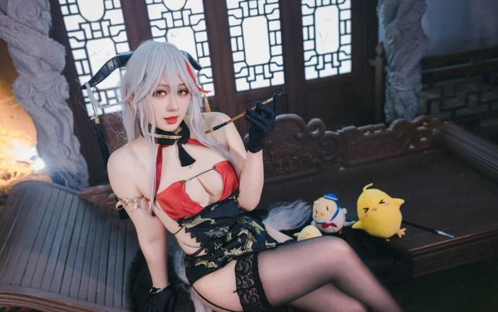 Đến với cosplay Azur Lane Egil cực kỳ xinh đẹp và chuẩn char