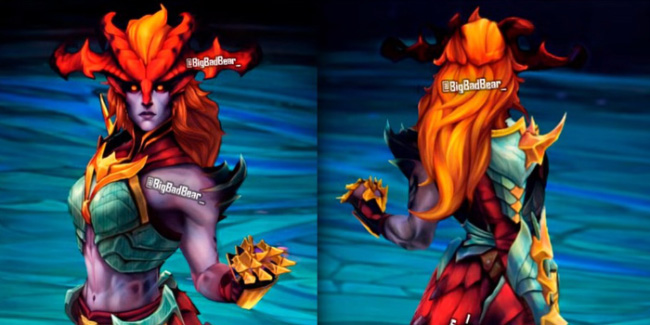 LMHT: Thêm hình ảnh về ngoại hình và chiêu thức của Shyvana làm lại