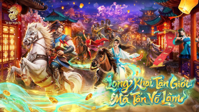 Tết Võ Lâm 2026: Thanh Long vươn mình, cùng Thần Mã dẫn lối kỷ nguyên giang hồ mới