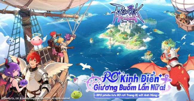 Ragnarok Twilight – Chạng Vạng: Rơi trang bị thoải mái, dễ dàng nâng cấp!