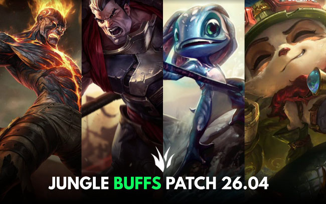 LMHT bản 26.4 hé lộ thay đổi : 32 vị tướng buff nerf