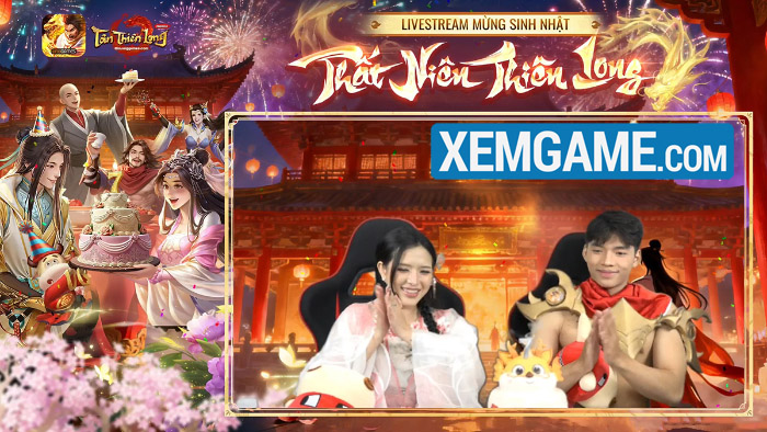 Cộng đồng đón mưa quà tặng trong Livestream đặc biệt sinh nhật 7 tuổi Tân Thiên Long Mobile Cộng đồng đón mưa quà tặng trong Livestream đặc biệt sinh nhật 7 tuổi Tân Thiên Long Mobile