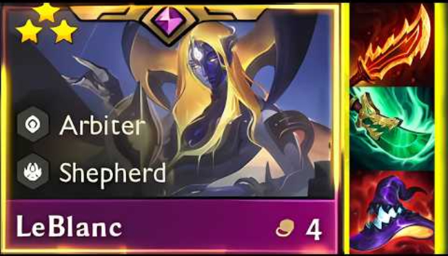 ĐTCL 17.1: Hướng dẫn bài đấu Leblanc Tiên Phong cực cơ bản nhưng vẫn hiệu quả