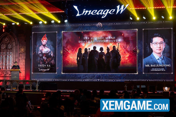 Lineage W được giới thiệu đầy ấn tượng tại showcase riêng, công bố ngày ra mắt chính thức 