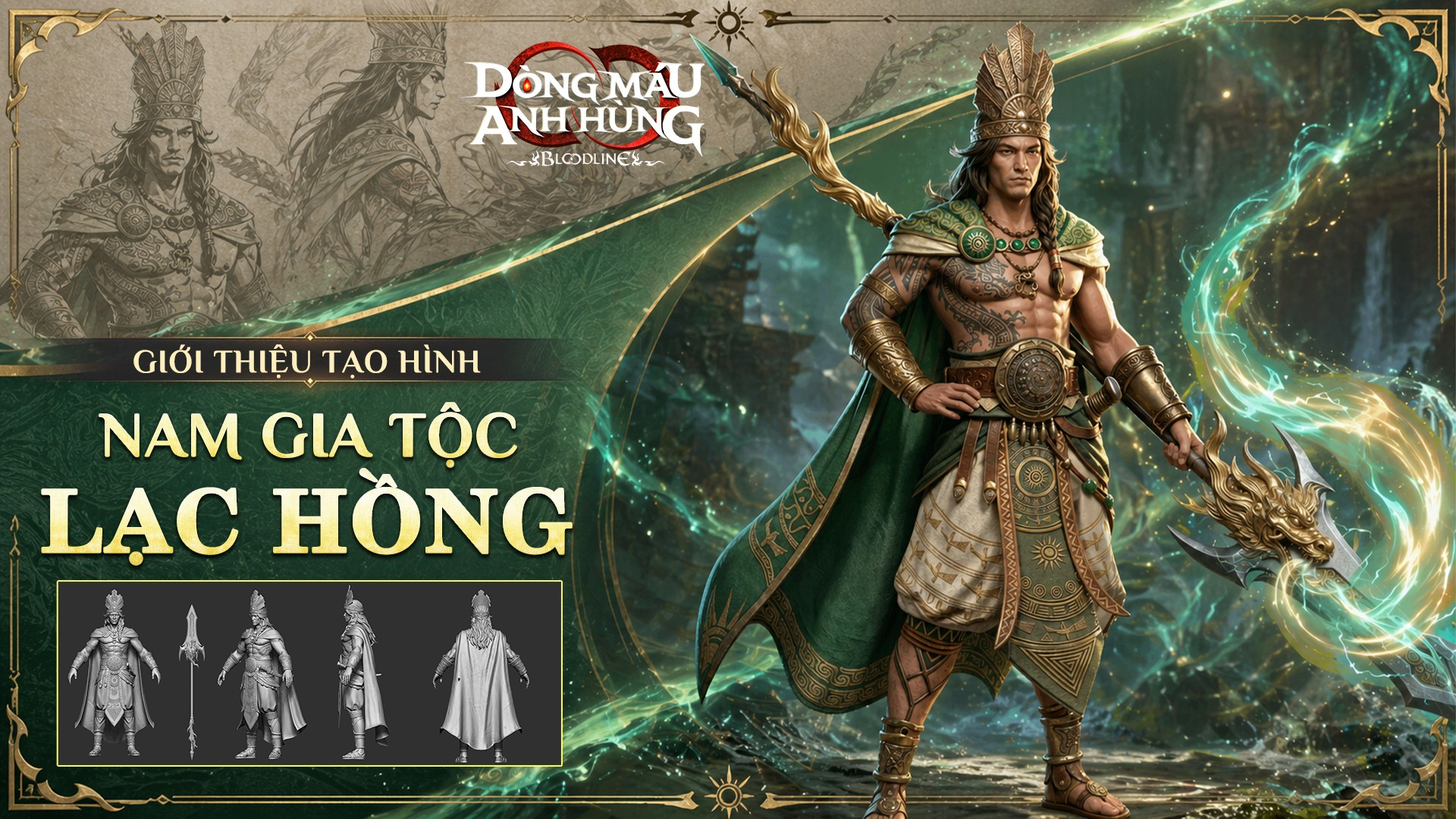 Long Tộc hay Lạc Hồng mới xứng đáng là “dòng máu Đại Việt” trong game Bloodline: Dòng Máu Anh Hùng?